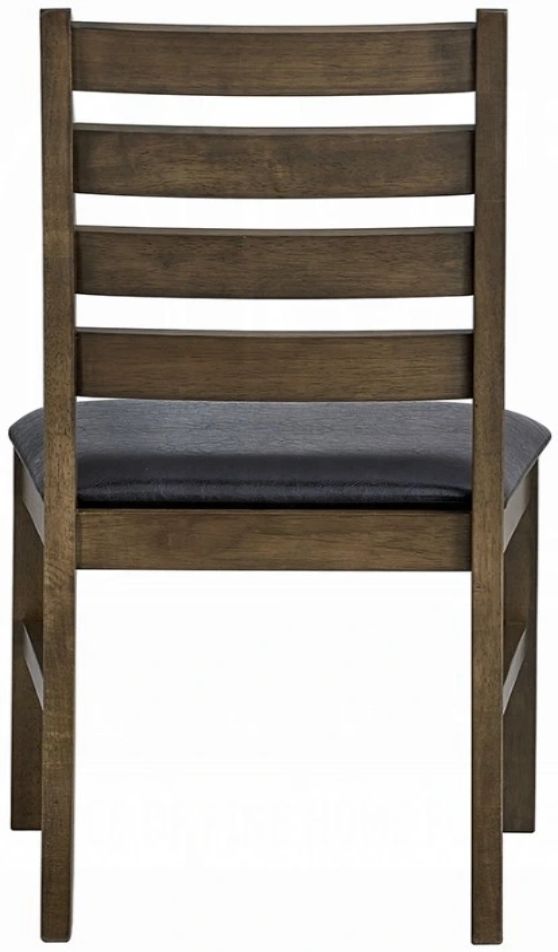 ACME Furniture Damica 2-Piece Walnut Side Chair Set-4