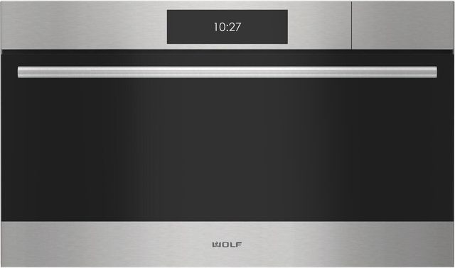 Wolf® E Series Transitional 30" Stainless Steel Single Electric Wall Oven