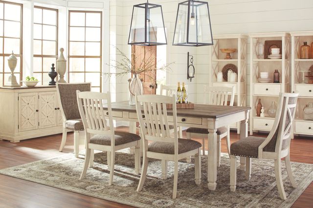 Signature Design by Ashley® Bolanburg Two-Tone Upholstered Dining Side Chair-3