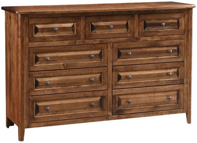 Archbold Furniture Customizable Amish Essentials Carson 9-Drawer Dresser-0