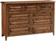 Archbold Furniture Customizable Amish Essentials Carson 9-Drawer Dresser-0