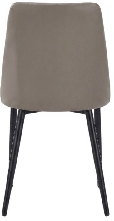 Cramco Judy Matte Black/Mocha Dining Side Chair-4