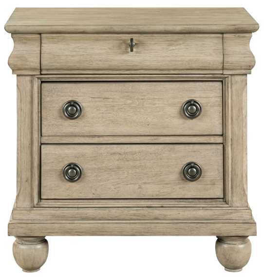 Liberty Furniture Rustic Traditions Saddle Tan Nightstand-2