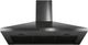 GE® 36" Wall Mount Pyramid Chimney Hood-Black Stainless-1