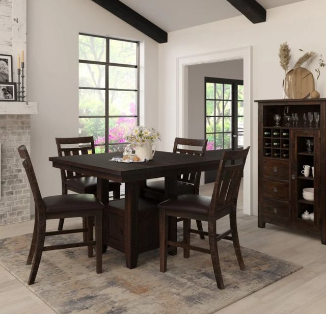 Jofran Inc. Kona Grove Brown Counter Stool-1