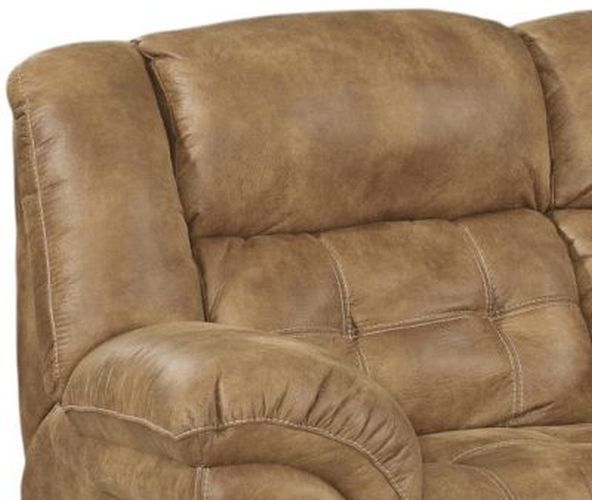 HomeStretch Frontier Almond Power Reclining Loveseat-1