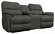 La-Z-Boy® Trouper Ink Manual Reclining Loveseat with Console-0