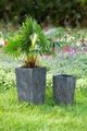 A & B Home Gunmetal 18" Large Outdoor Planter-2