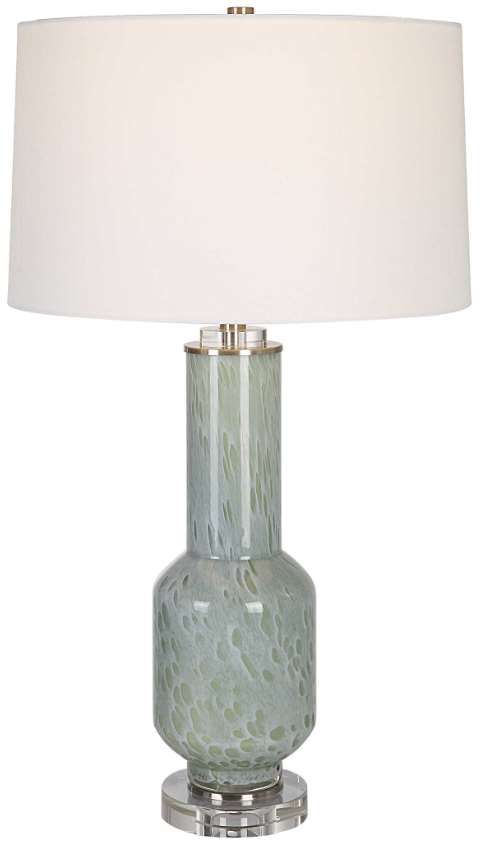 Uttermost® Imperia Aqua Gray Table Lamp-3