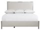 Bernhardt Modulum Stainless Steel/White King Panel Bed-1
