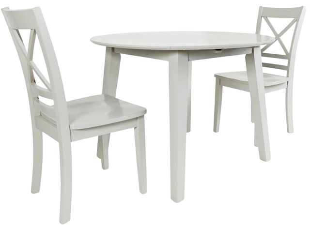 Jofran Inc.Simplicity 3-Piece Dove Dining Set-0