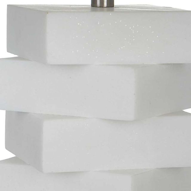 Uttermost® Ascent White Table Lamp-4