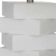 Uttermost® Ascent White Table Lamp-4