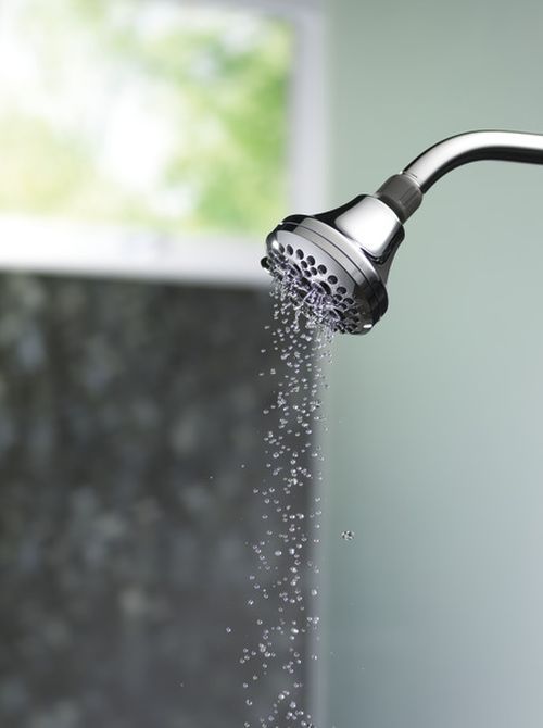 Peerless Universal Showering Components Chrome Water-Saving 5-Spray Massage Shower Head-1