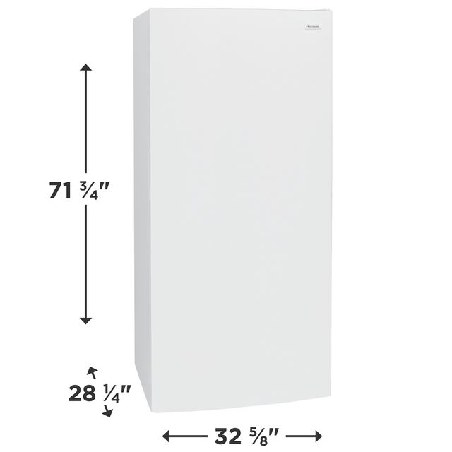 Frigidaire® 20.0 Cu. Ft. White Upright Freezer-4