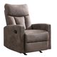 Mazin Furniture Kenneth Neutral Taupe Rocker Recliner Chair-0