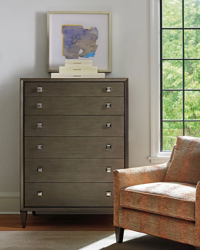 Lexington Home Ariana Remy Charcoal Gray Chest-1
