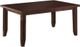 Coaster® Dalila 6-Piece Cappuccino Dining Table Set-1