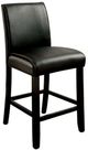 Furniture of America® Gladstone II 2-Piece Black Counter Height Chair Set-0