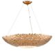 Currey & Company Protean Antique Brass/Frosted Glass Chandelier-0