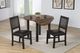 ECI Furniture Ashford Black/Brown/Distressed Side Chair-3