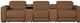 Signature Design by Ashley® Rally-Up 5-Piece Caramel Power Reclining Sectional with Console-0
