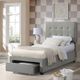 Intercon Kaycee Smoke Youth Twin Storage Panel Bed-1