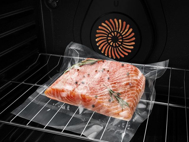 Samsung Bespoke 30" Matte Black Steel Slide In Electric Range-11