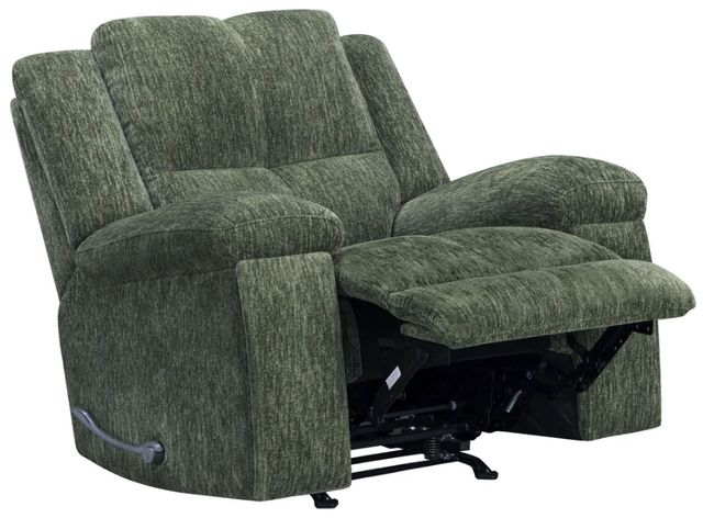 Parker House® Bronco Plush Forest Manual Rocker Recliner-1
