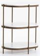 Magnolia Home by Joanna Gaines Lily Antique Brass/White Nightstand-0