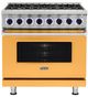 Viking® 7 Series 36" Daffodil Pro Style Dual Fuel Range-0