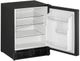 U-Line® ADA Series 3.3 Cu. Ft. Black Compact Refrigerator-1