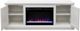 Legends Home Jordan White 65" Fireplace Console-4