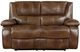 Homelegance® Ellicott Brown Manual Reclining Loveseat-3