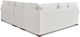 Bassett® Furniture Hanover Revolution Bellaire Cloud Large L-Shaped Sectional Set-2