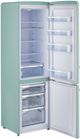 Unique® Appliances Classic Retro 8.7 Cu. Ft. Ocean Mist Turquoise Counter Depth Bottom Freezer Refrigerator-2