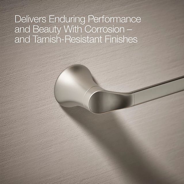 KOHLER® Simplice® Vibrant Brushed Nickel 24" Towel Bar-4