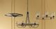 Currey & Company Canaan Contemporary Gold Leaf/Distressed Black Chandelier-1