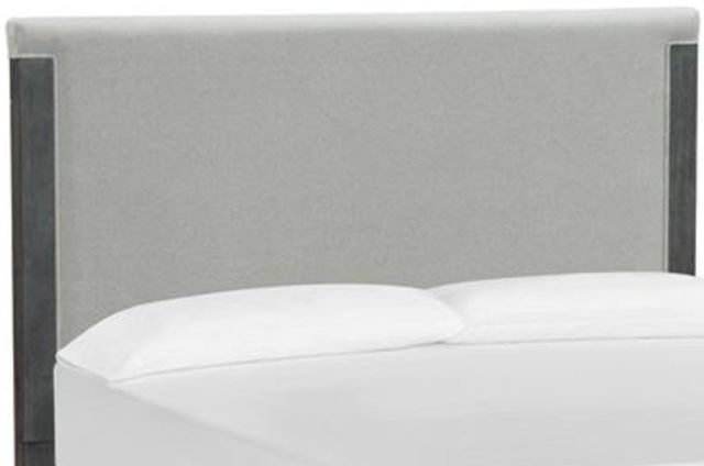 Magnussen Home® Plum Creek Elite Dove/Ravenwood Black King Upholstered Panel Headboard-0
