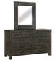 Magnussen Home® Abington Charcoal Dresser and Mirror-0