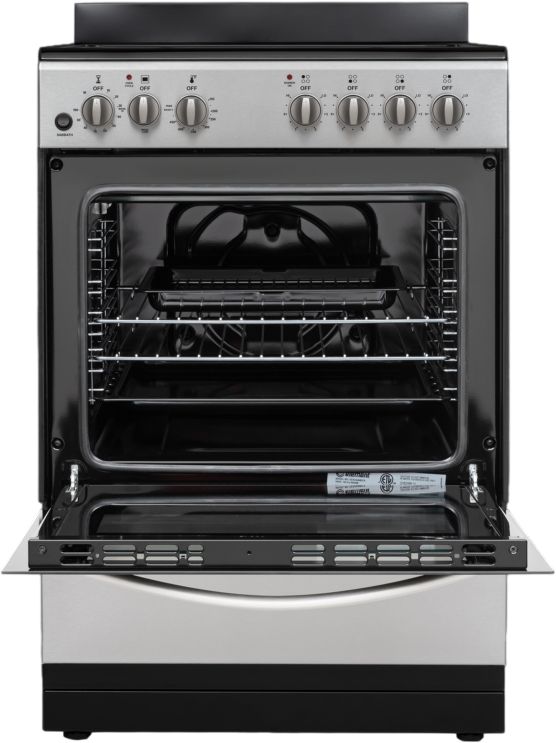 Element® 24" Stainless Steel Freestanding Electric Range-1