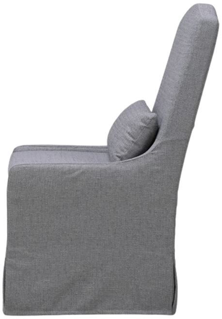 Bramble Customizable Sierra Dining Chair with Casters-2