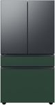 Samsung Bespoke 18" Matte Black Steel French Door Refrigerator Top Panel-5