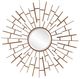 Uttermost® Tangled Antiqued Golden Bronze Round Mirror-0