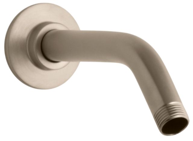 KOHLER® MasterShower® Vibrant Brushed Bronze 7.5" Shower Arm and Flange-0