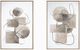 Classy Living 2-Piece Modern Minimalist Linear Duo Wall Art Set-0