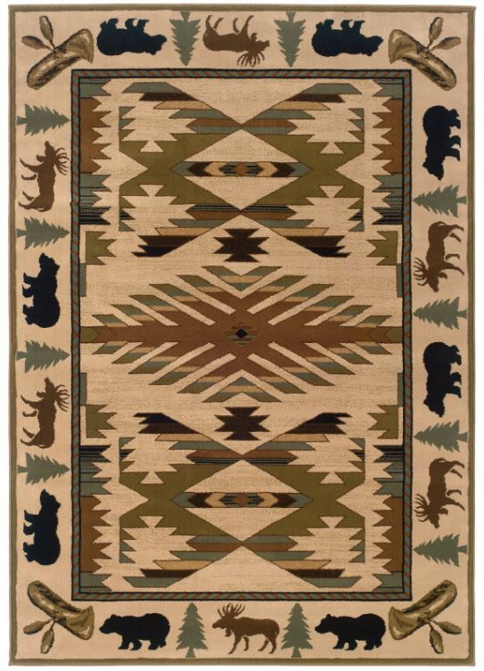 Oriental Weavers™ Hudson 5'x8' Style 2 Area Rug-1