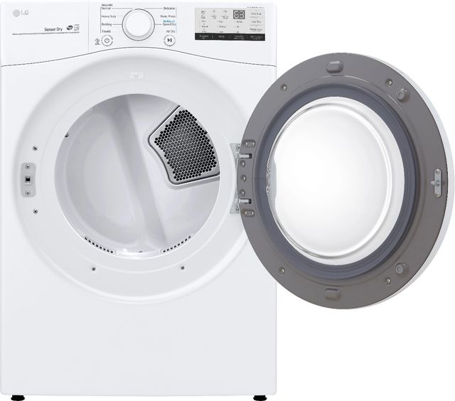 LG 7.4 Cu. Ft. White Vented Electric Dryer-2
