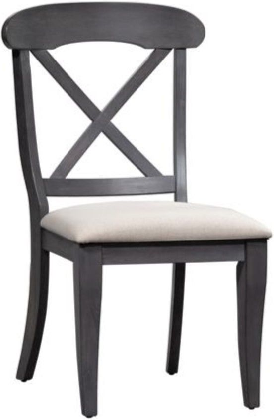 Liberty Furniture Ocean Isle 6-Piece Grey/Slate/Weathered Pine Dining Set-3