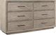 aspenhome® Platinum Gray Linen Dresser-0